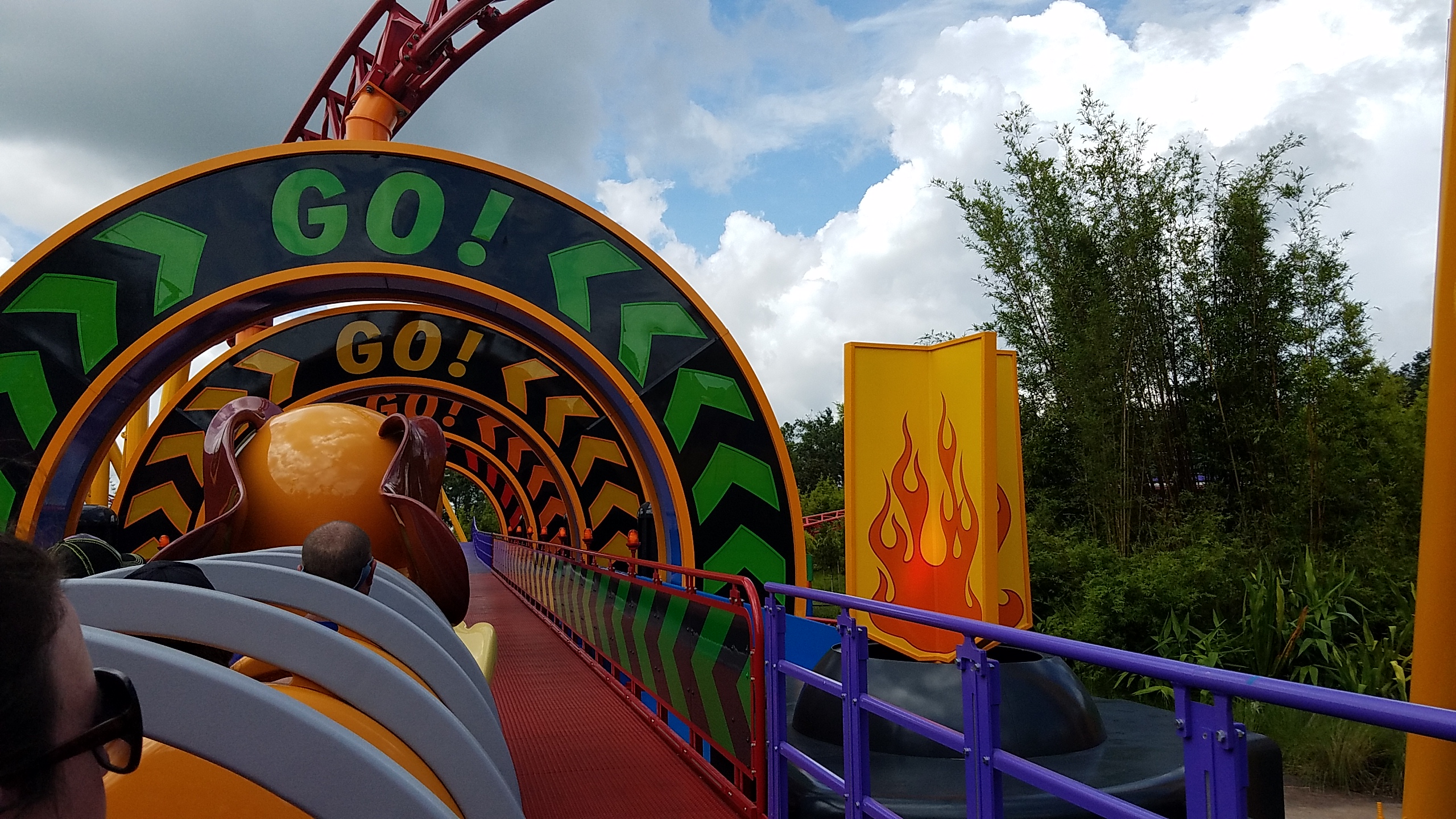 Slinky getting ready to 'go, go, go!'