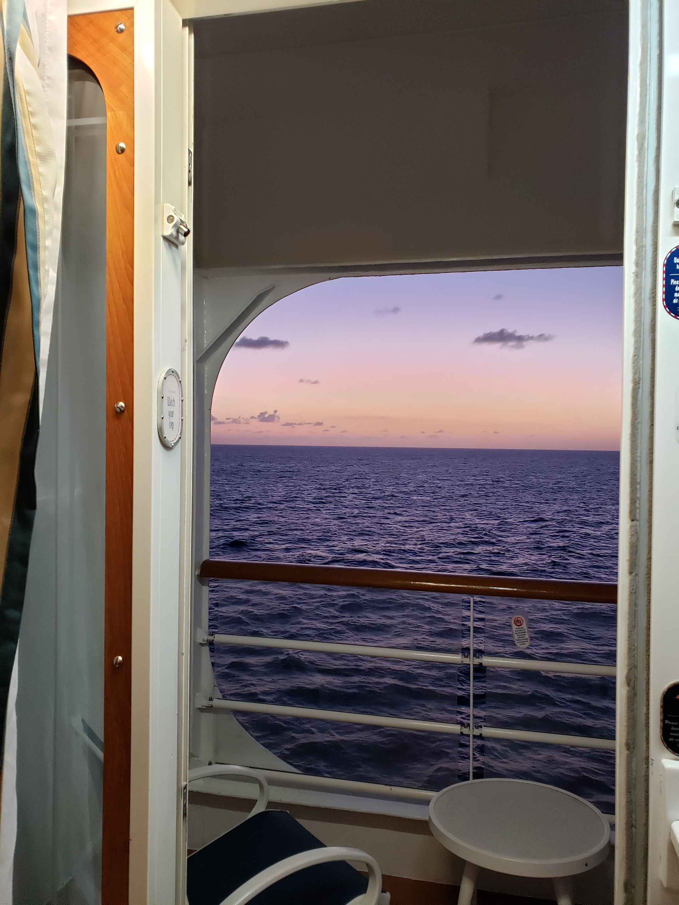 Sailing off into the sunset