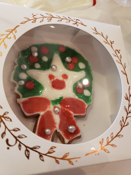 The kid's gingerbread cookie
