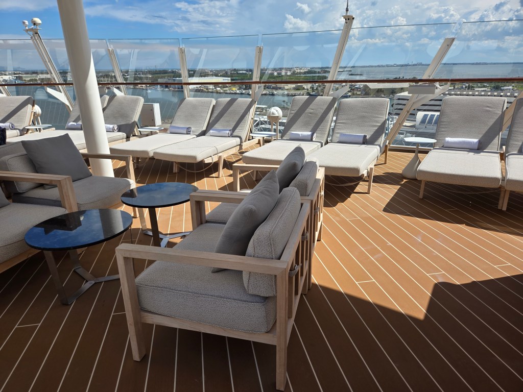Concierge sun deck